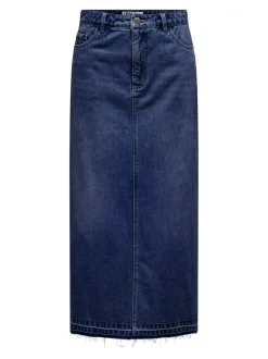 JDYBELLA Denim Jeanskjol Lång kjol