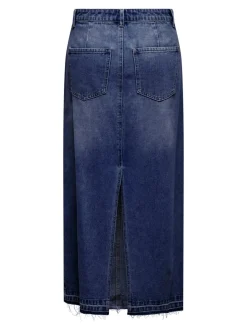 JDYBELLA Denim Jeanskjol Lång kjol