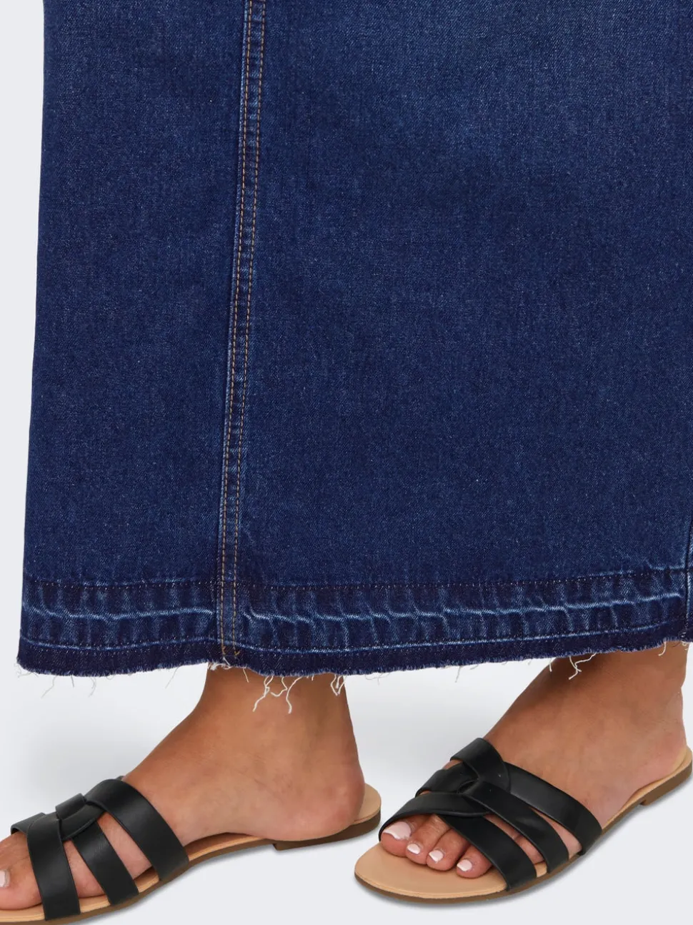 JDYBELLA Denim Jeanskjol Lång kjol