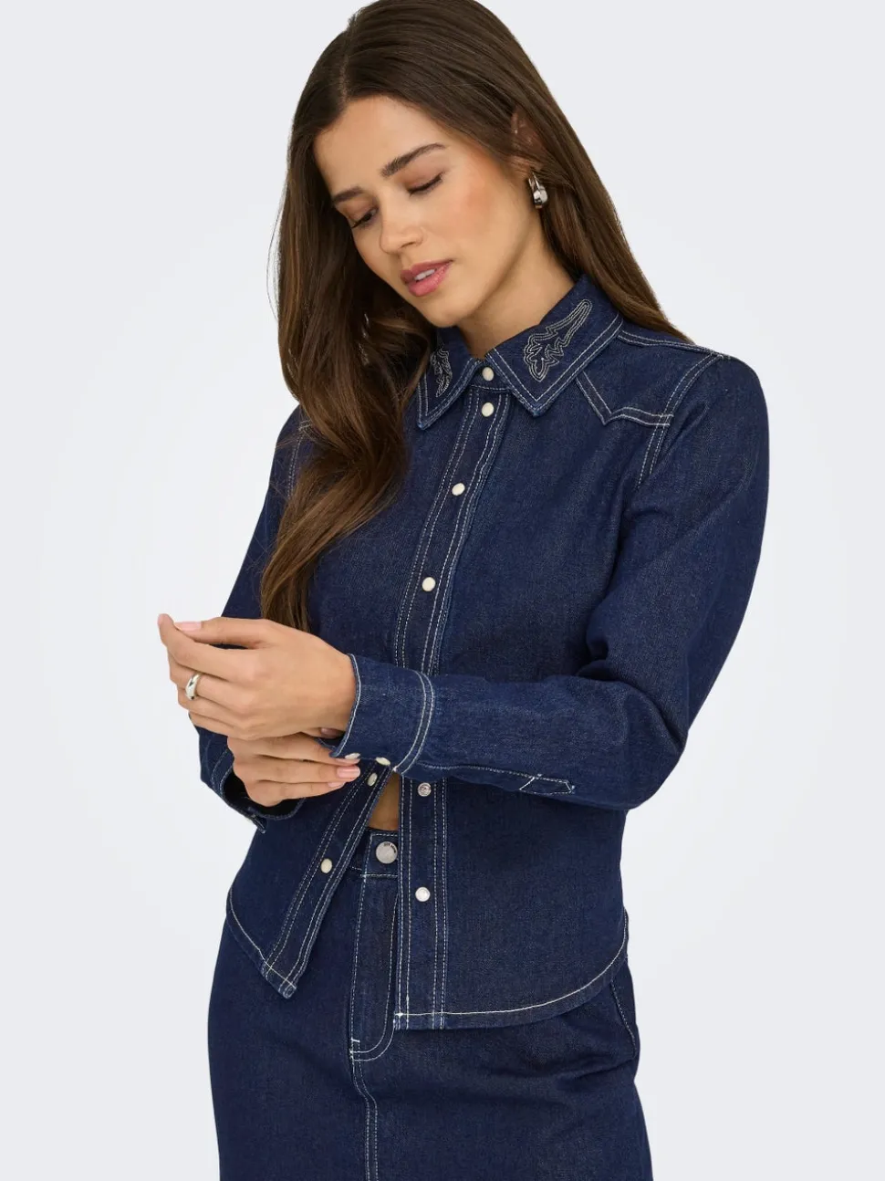 JDYBELLA Denimskjorta