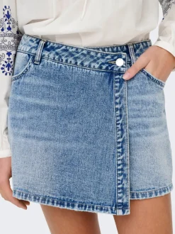 JDYBELLA Medelhög midja Normal passform Skorts