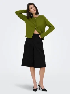 JDYBIANCA Hög midja Normal passform Bermudashorts