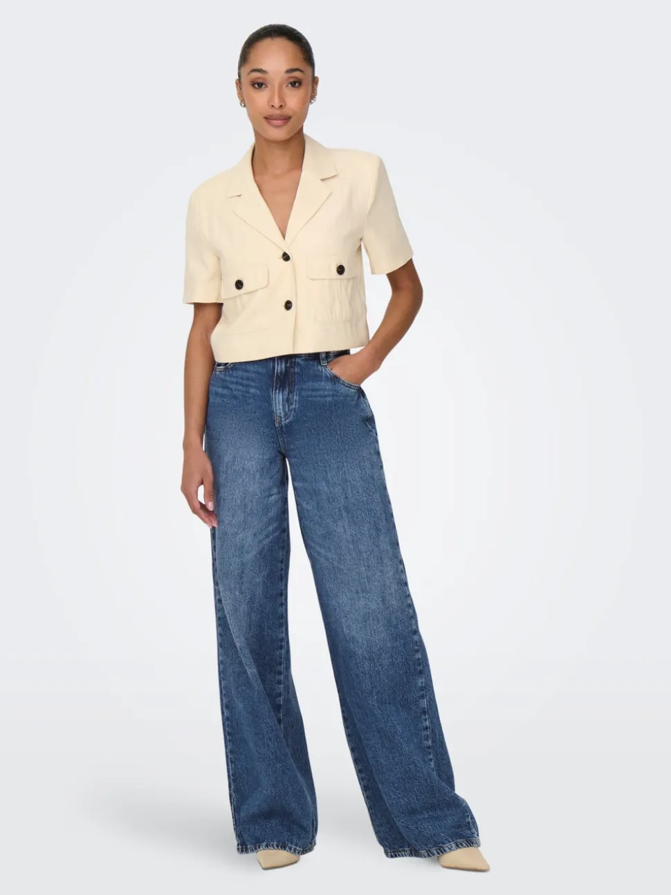 JDYCARINA Hög midja Skinny Fit Jeans