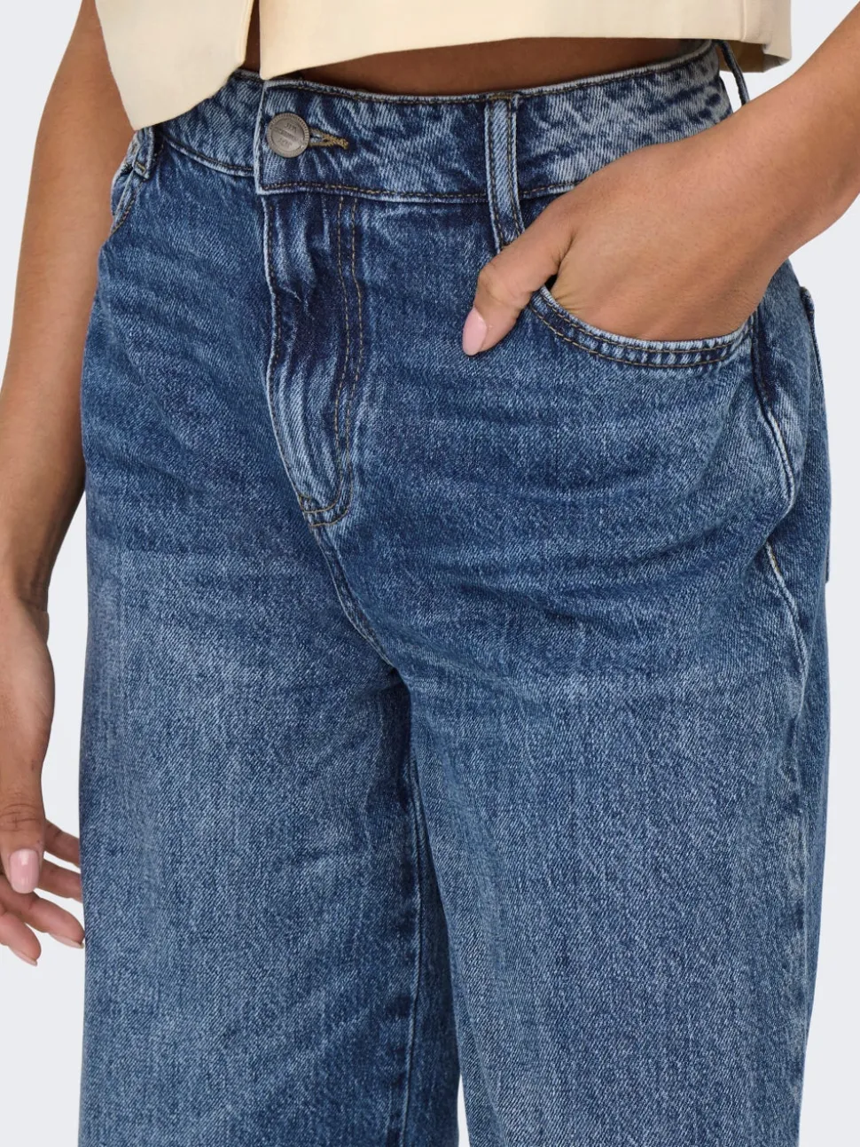 JDYCARINA Hög midja Skinny Fit Jeans