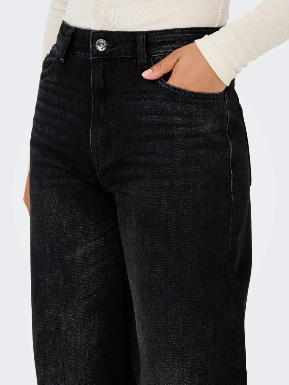 JDYCARINA Hög midja Vida ben Jeans