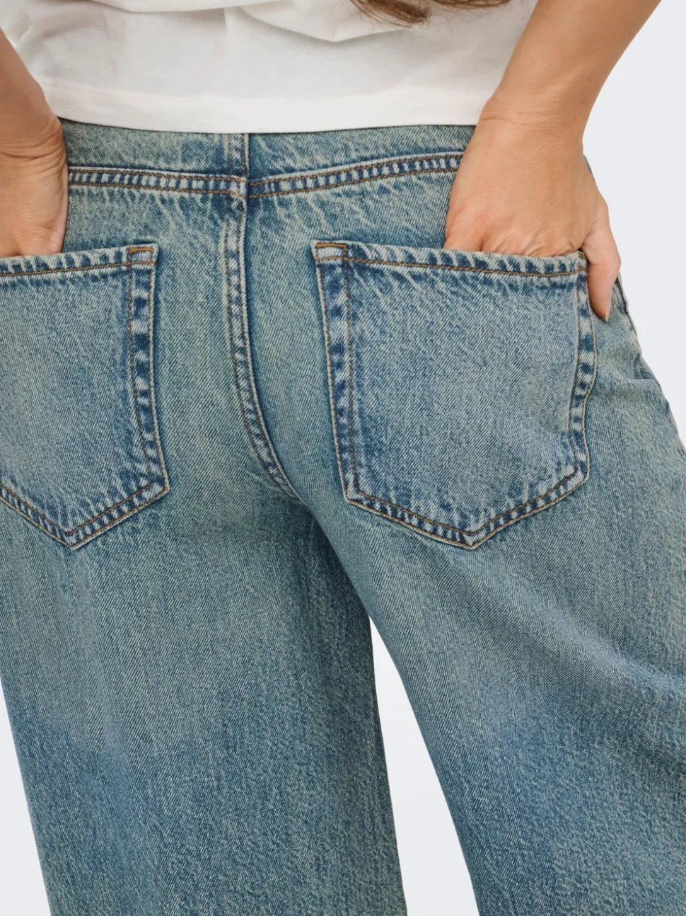 JDYCARINA Hög midja Vida ben Jeans
