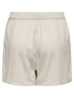 JDYCAYA Hög midja Normal passform Linne Shorts