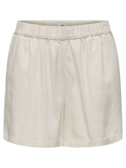 JDYCAYA Hög midja Normal passform Linne Shorts