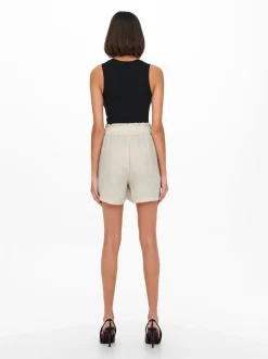 JDYDIVYA Hög midja Normal passform Paperbag-shorts