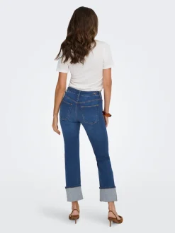 JDYFINA Medelhög midja Rak passform Jeans