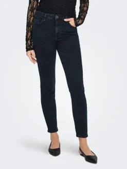 JDYFINA Medelhög midja Skinny Fit Ankellängd Jeans