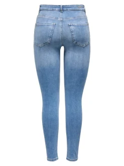 JDYFINA Medelhög midja Skinny Fit Ankellängd Jeans