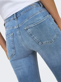JDYFINA Medelhög midja Skinny Fit Ankellängd Jeans
