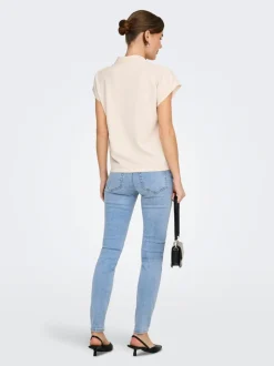 JDYFINA Medelhög midja Skinny Fit Jeans