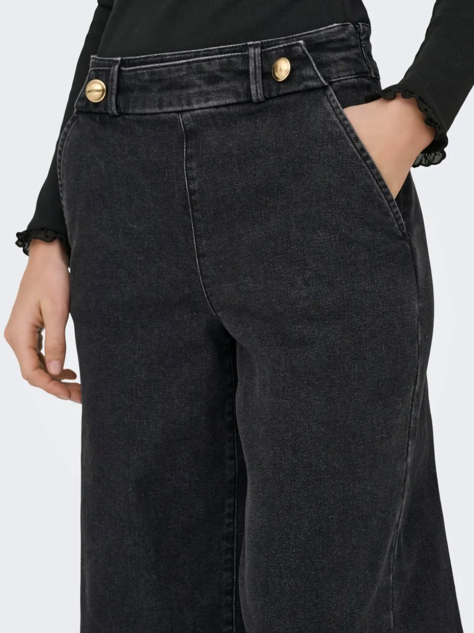JDYGEGGO Hög midja Vida ben Jeans