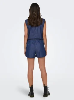 JDYKAI Hög midja Normal passform Denimshorts