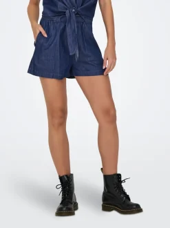 JDYKAI Hög midja Normal passform Denimshorts