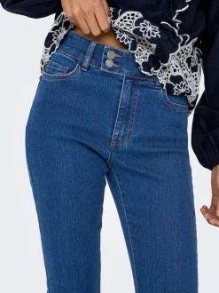 JDYKAREN Medelhög midja Utsvängd passform Jeans