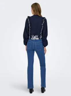 JDYKAREN Medelhög midja Utsvängd passform Jeans