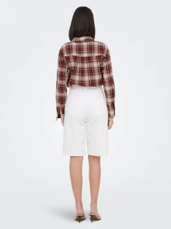 JDYLINA Medelhög midja Lös passform Bermudashorts