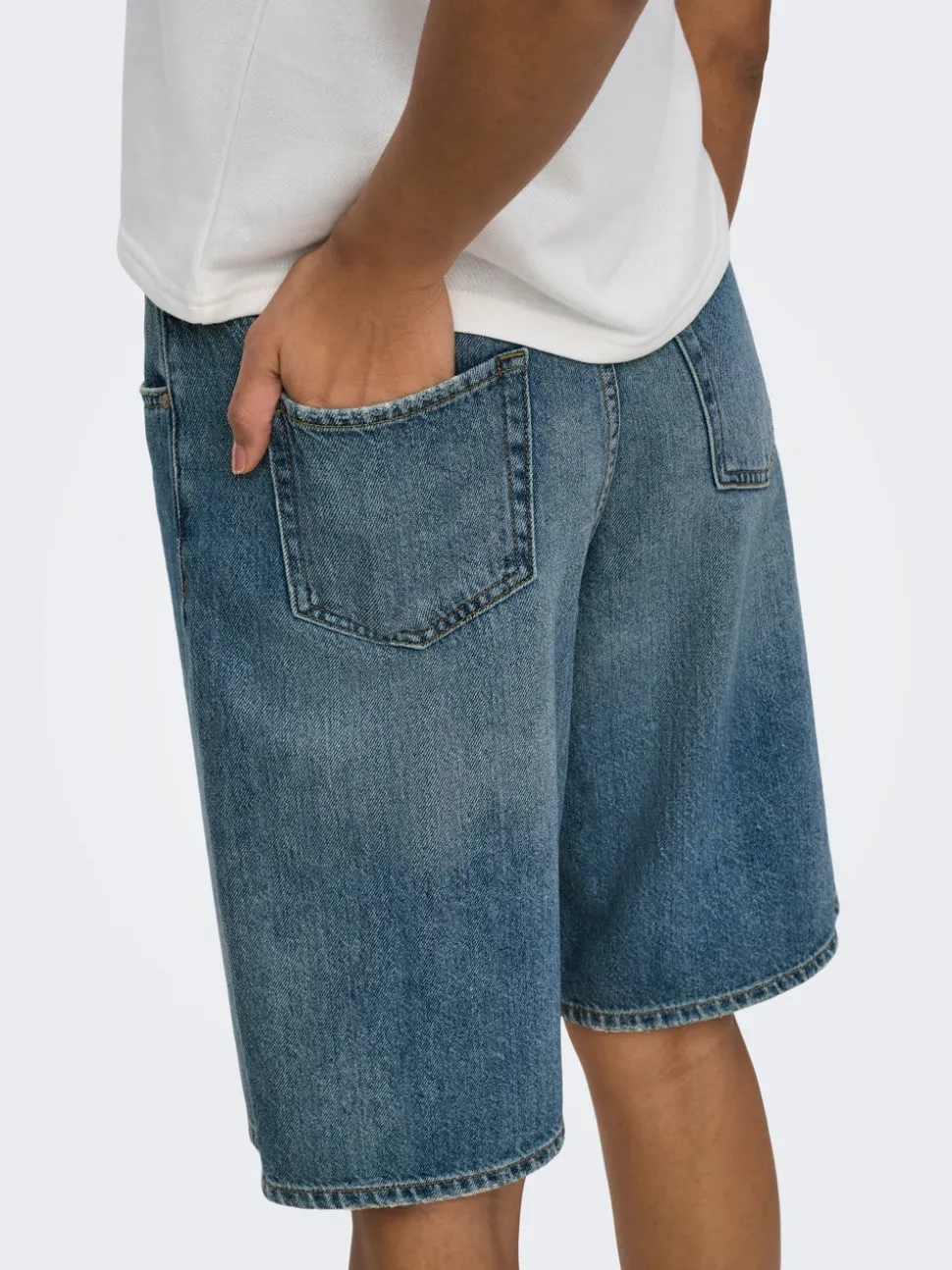 JDYLINA Medelhög midja Lös passform Bermudashorts