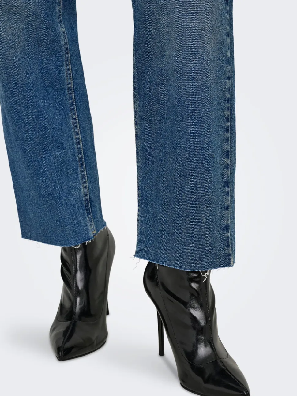 JDYLULLU Hög midja Rak passform Ankellängd Jeans