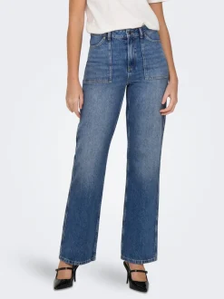 JDYMAYA Hög midja Vida ben Jeans