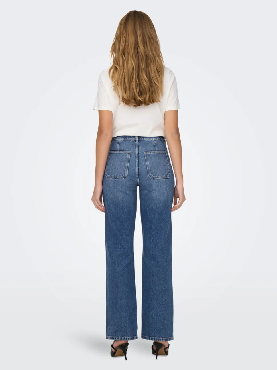 JDYMAYA Hög midja Vida ben Jeans