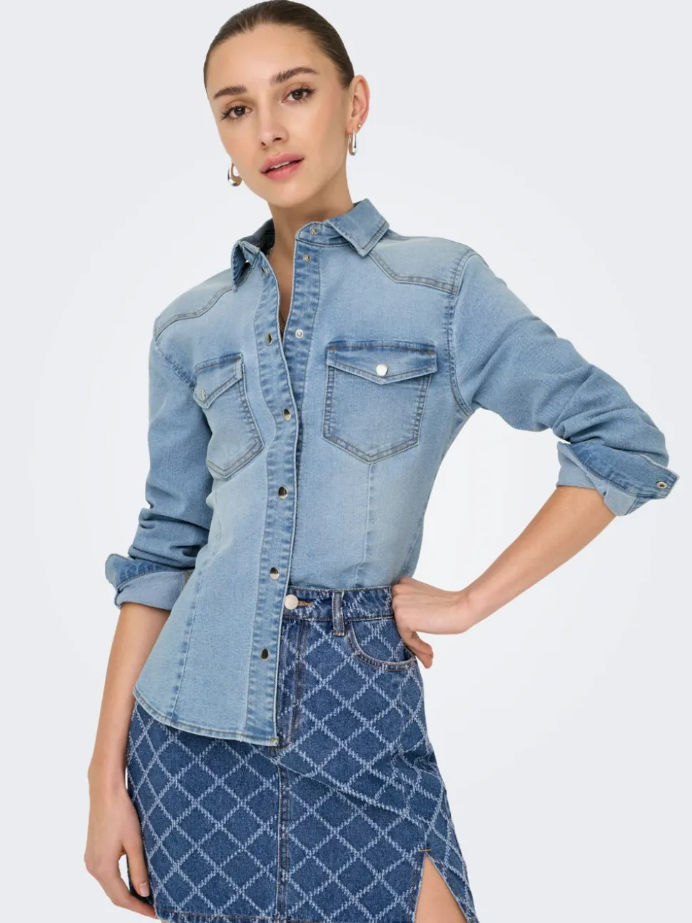 JDYMOON Denimskjorta