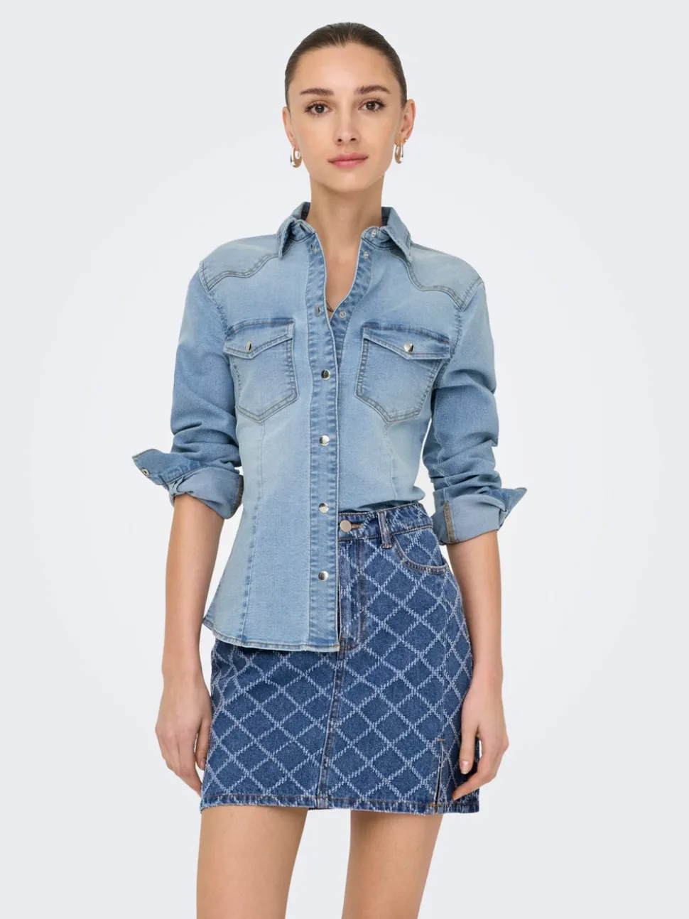 JDYMOON Denimskjorta