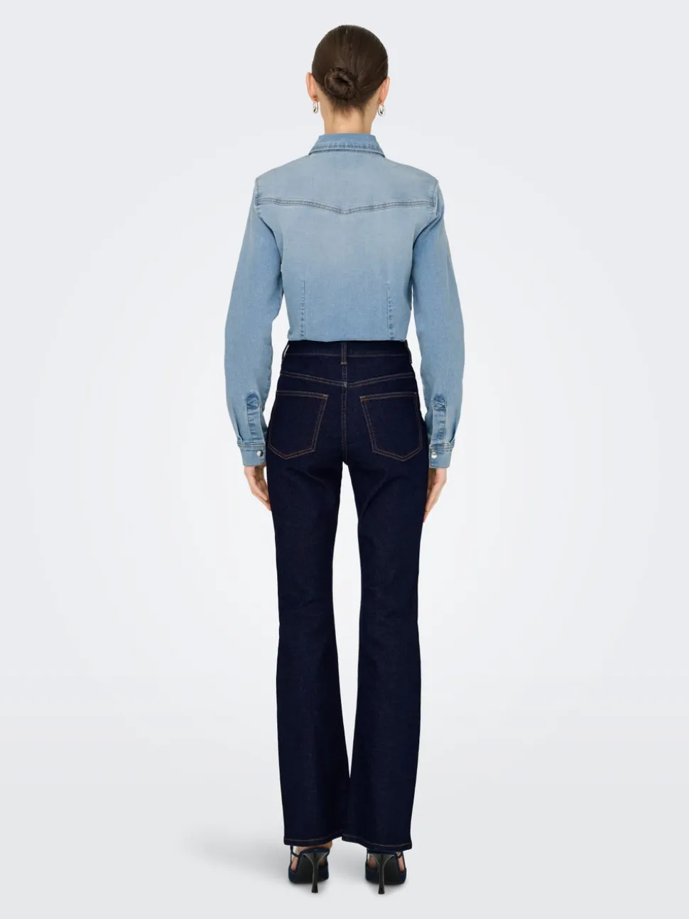 JDYMOON Hög midja Bootcut Fit Jeans