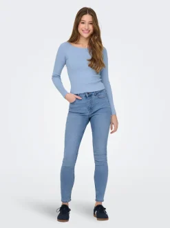 JDYMOON Hög midja Skinny Fit Jeans