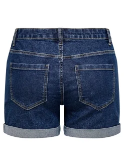 JDYMOON Medelhög midja Normal passform Denimshorts