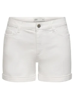 JDYMOON Medelhög midja Normal passform Denimshorts