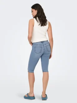 JDYMOON Medelhög midja Skinny Fit capri Jeans
