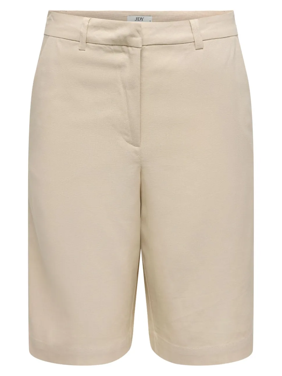 JDYNAOMI Medelhög midja Lös passform Linne Bermudashorts