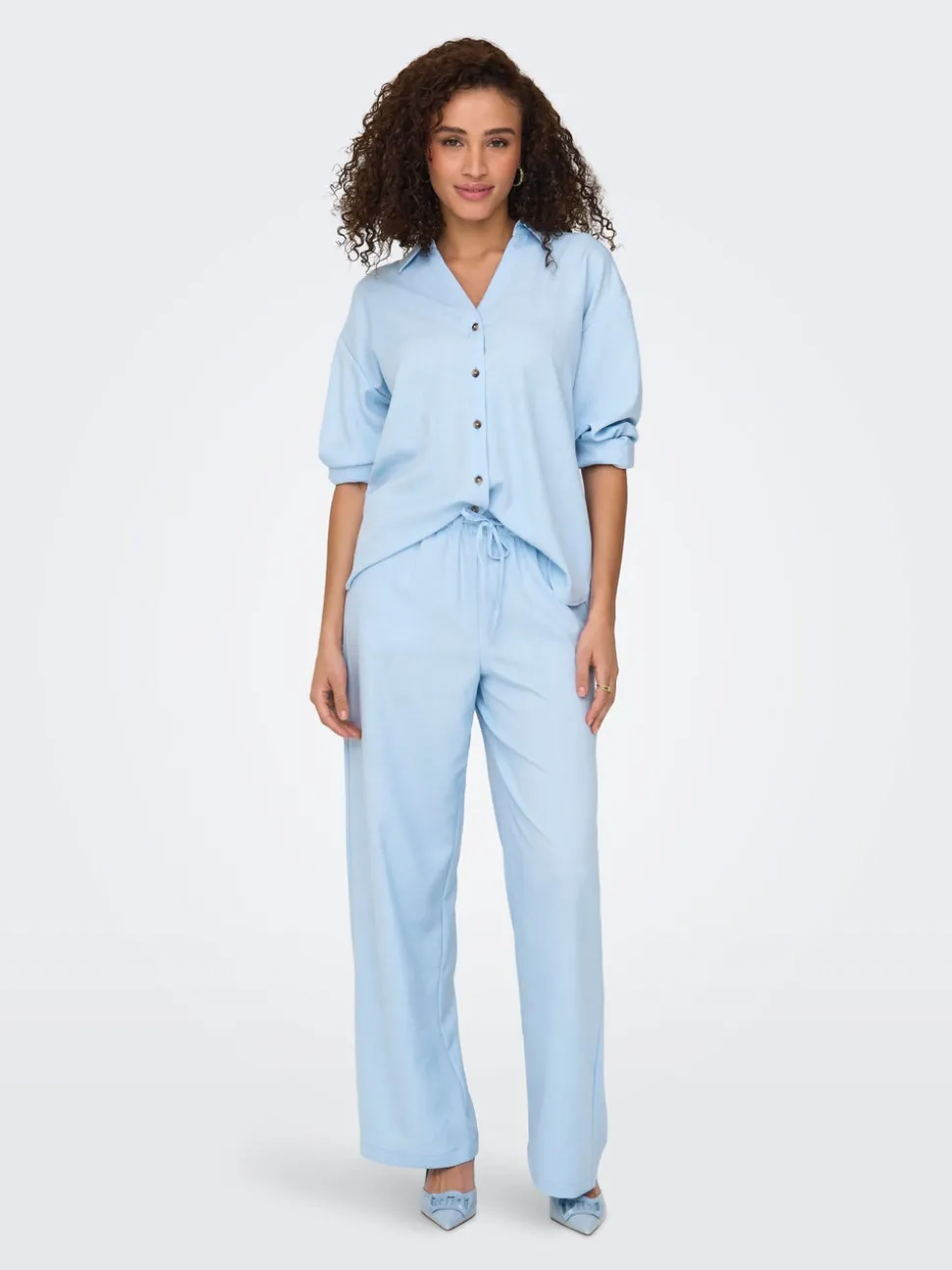 JDYNINA Vida ben Byxor med vida ben
