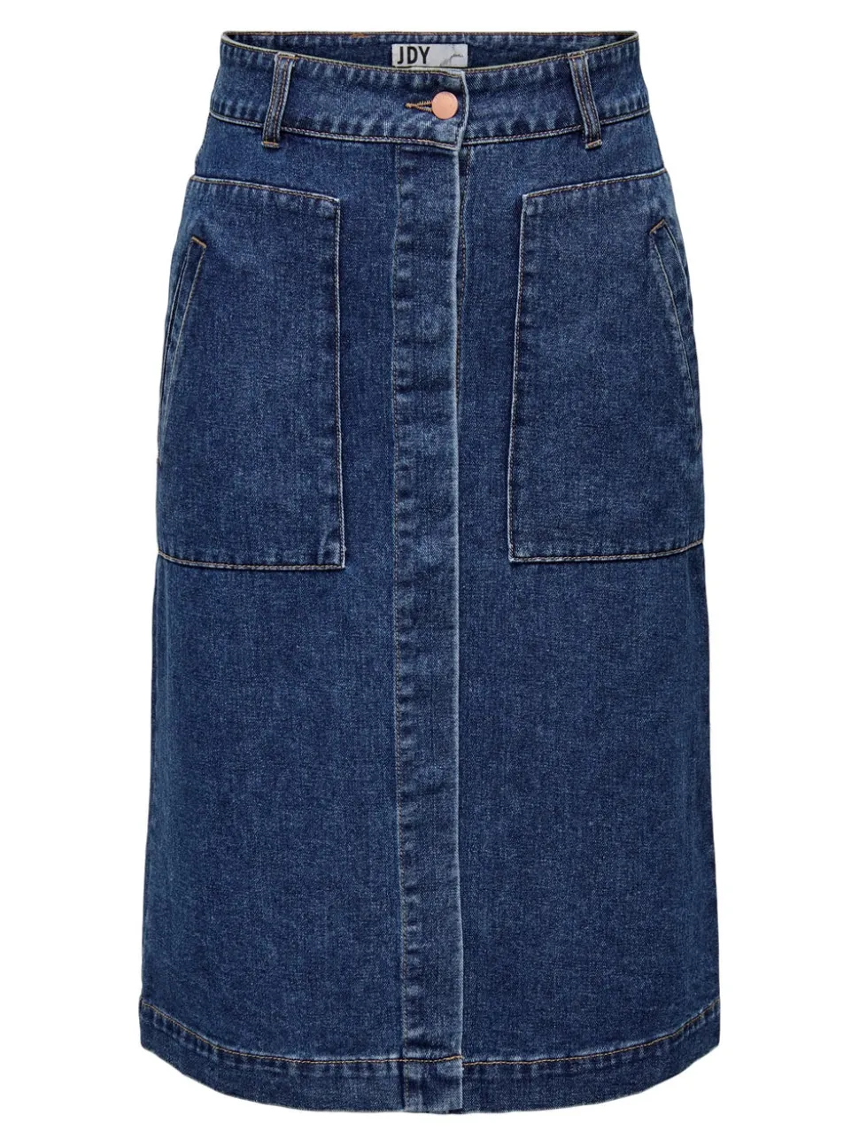 JDYOLIVIA Denim Jeanskjol Lång kjol