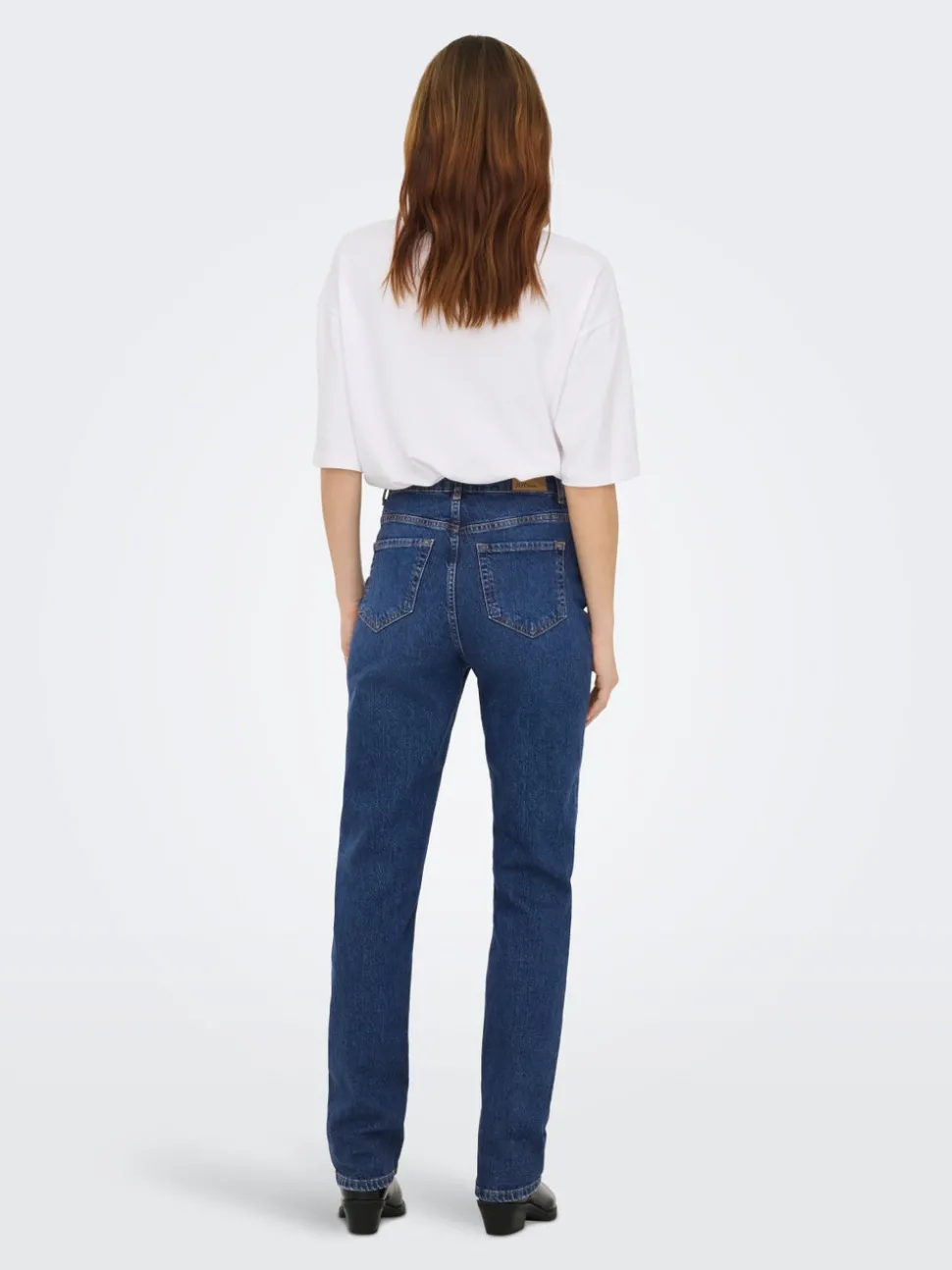 JDYPETRA Hög midja Straight Fit Jeans