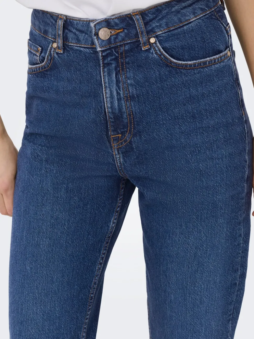 JDYPETRA Hög midja Straight Fit Jeans