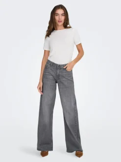 JDYRUBY Medelhög midja Lös passform Jeans
