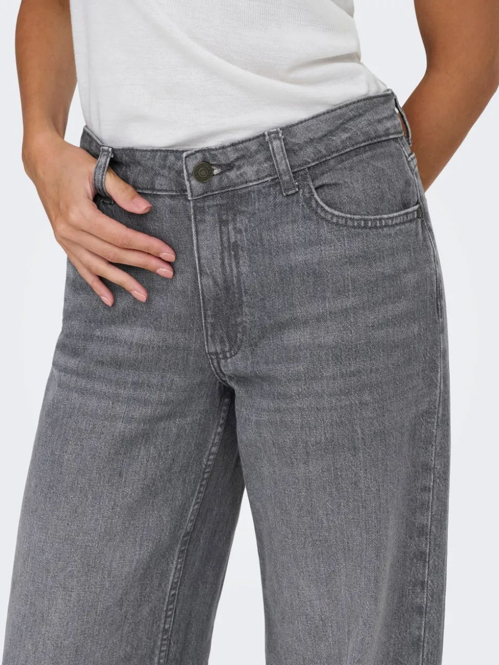 JDYRUBY Medelhög midja Lös passform Jeans