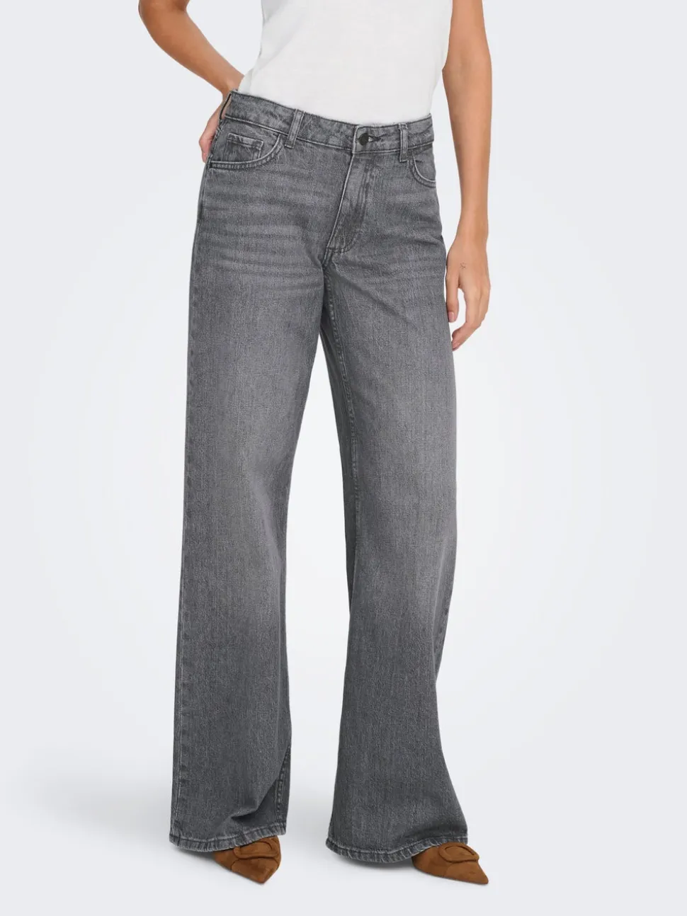 JDYRUBY Medelhög midja Lös passform Jeans
