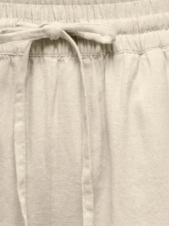 JDYSAY Hög midja Normal passform Linne Shorts