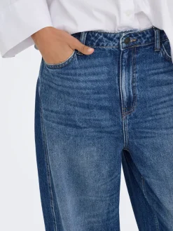 JDYSUSIE Medelhög midja Barrel-passform Jeans