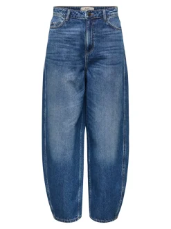 JDYSUSIE Medelhög midja Barrel-passform Jeans