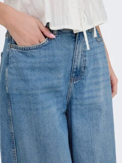 JDYSUSIE Medelhög midja Barrel-passform Jeans
