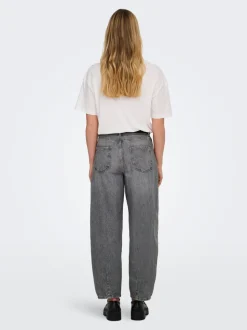 JDYSUSIE Medelhög midja Barrel-passform Jeans