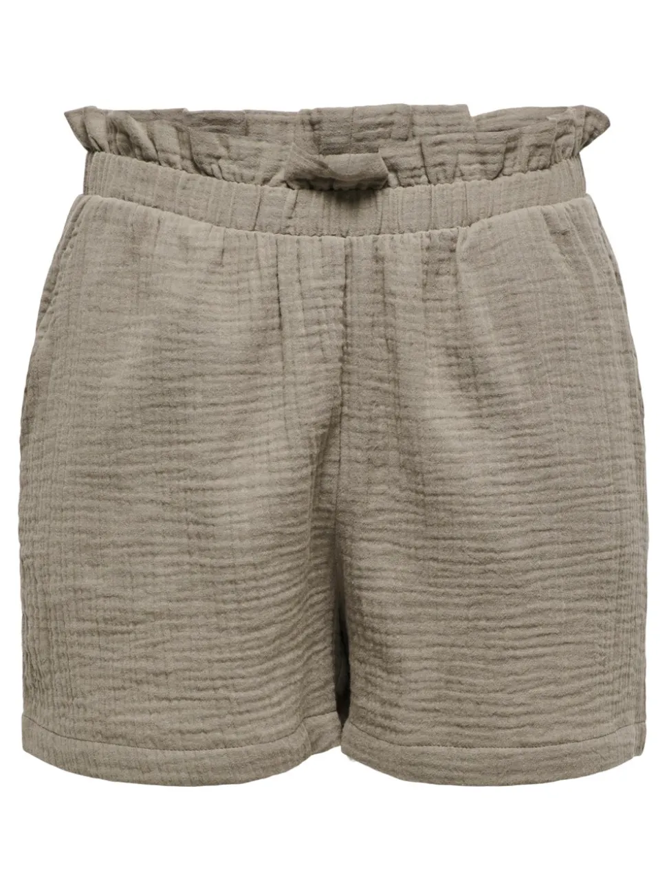 JDYTHEIS Medelhög midja Normal passform Paperbag-shorts