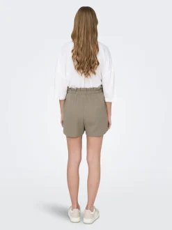 JDYTHEIS Medelhög midja Normal passform Paperbag-shorts